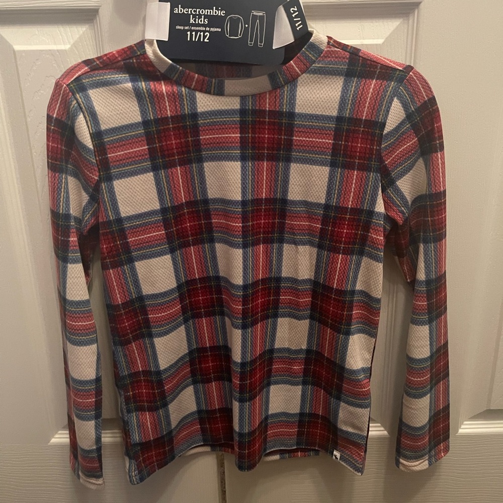Abercrombie Kids Plaid Sleep Shirt